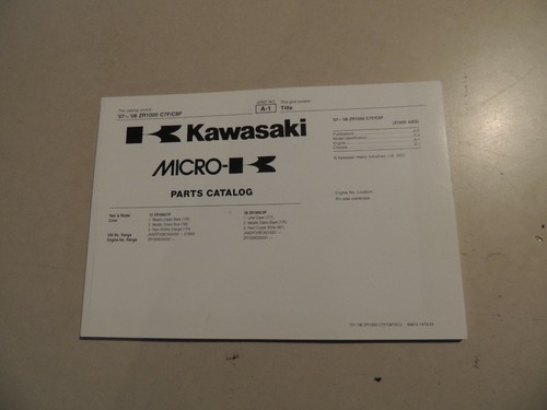 Elenco ricambi kawasaki z - ,