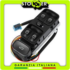 Pulsantiera Alzavetri Mercedes Classe CLK W209 Interruttore Blocco Sicura Porte