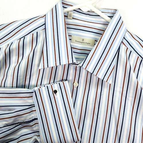 Camicia elegante ermenegildo - camicia,
