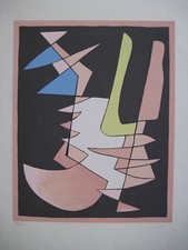 MAGNELLI ALBERTO SÉRIGRAPHIE