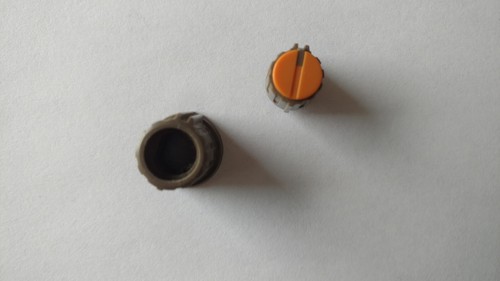 Concentric stacked knob tascam - concentric,
