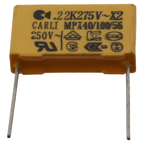 Condensatore 22k275v x2 - condensatore, 250v