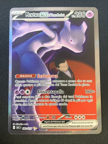 Pokemon tcg mewtwo del team - pokemon, ex