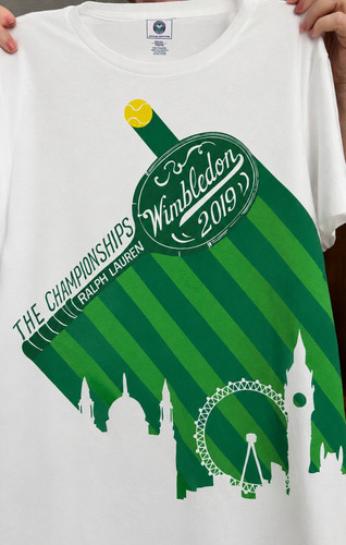 Shirt ufficiale wimbledon - t-shirt,