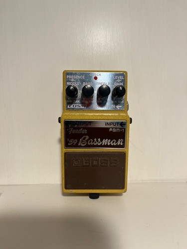 Boss fender bassman pedale - boss,