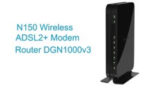 Modem Router N150 Wireless ADSL2+ Netgear DGN1000v3