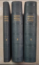 1838 LEZIONI DI STORIA MITOLOGIA E COSTUMI GUATTANI 3 Vol ARTI DISEGNO S. LUCA