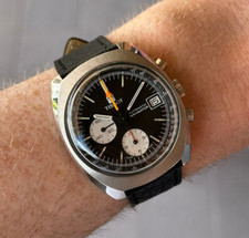 Tissot Navigator Reverse Panda Black dial – Ref 45501 - Cal Tissot 2170