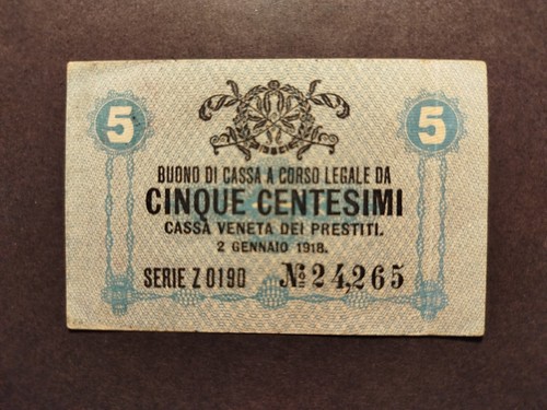 Buono cassa cent - cassa, 5