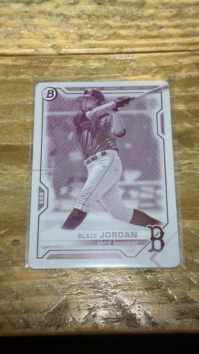 Blaze jordan 2021 bowman - jordan, draft