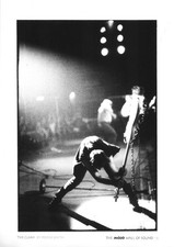THE CLASH - Mojo Wall of Sound - 30 X 21 cm Rare Frameable Photograph