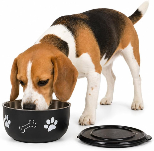 Ciotole per cani kena nero - ciotole,