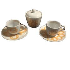 Tazze, piattini e zuccheriera per cappuccino Matteo Thun di Illy