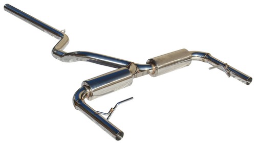 Catback inox pour renault - pour, clio