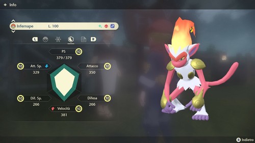 Infernape alfa shiny 6iv fully - 6iv,