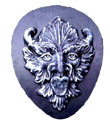 Green man stampo per