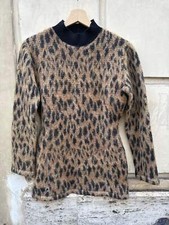 Jean Paul Gaultier MAGLIONE LEOPARDATO DA DONNA