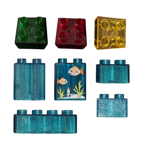 Lego duplo mattoncini - in, vetro