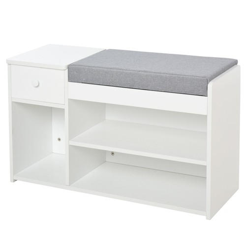 Homcom panca scarpiera con - homcom,