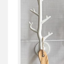 OVAQUIXI Ramo Albero Gancio da Parete PP Decorativo Parete Gancio Chiave Appendiabiti