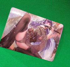 Raiden Shogun GENSHIN IMPACT Dea Anime Waifu Ragazza ACG Holo Card