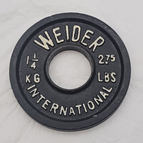 Piastra peso one weider - piastra,