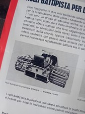 RULLI BATTIPISTA SLITTE MOTORE SKI DOO DALDONAR brochure originale epoca