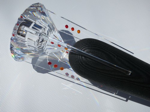 Nuovo portacandele swarovski - nuovo!,