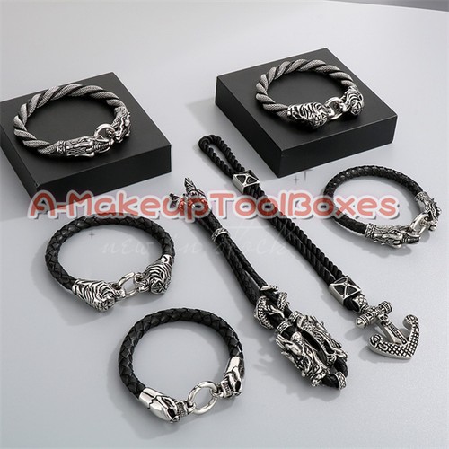 Bracciale acciaio inox ancora - ,