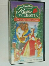 WALT DISNEY- (V1) - LA BELLA E LA BESTIA- VHS ANIMAZIONE ORIGINALE- videocass...