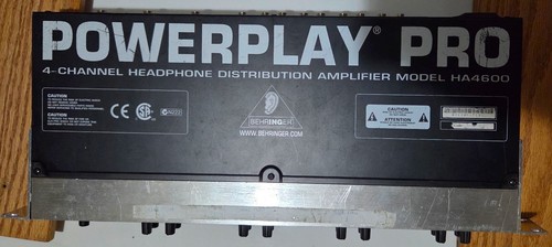Behringer ha4600 powerplay pro - behringer,