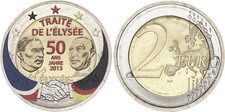 2 Euros - Traité de l'Elysée