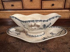 Antica salsiera in ceramica