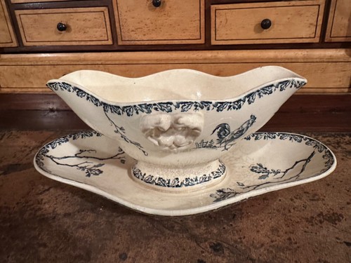 Antica salsiera ceramica - antica,
