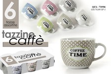 Tazzine Caffe' confezione 6