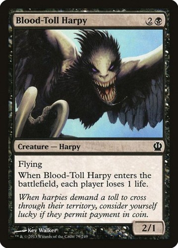 Blood toll harpy - blood-toll,