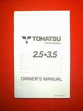 TOHATSU 2.5 & 3.5 2 CYCLE