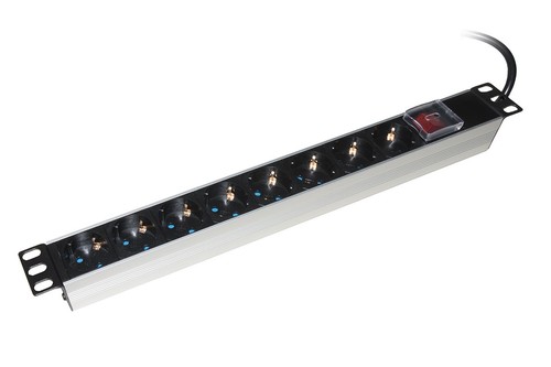 Multipresa rack 8 prese - da, 19