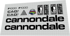 Set decalcomanie Cannondale f