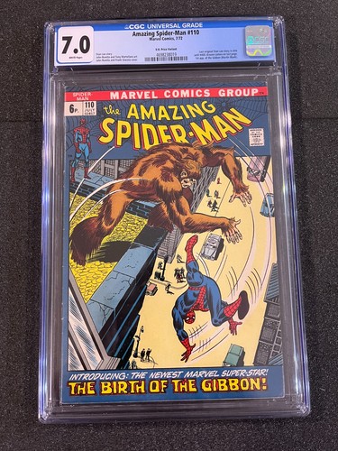 Amazing spider man 110 1972 - amazing, spider-man
