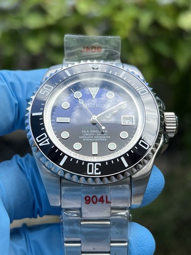 Seiko sub mod classic nero - nero, blu