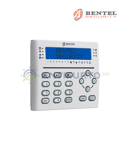 Bentel white tastiera lcd - t-white,