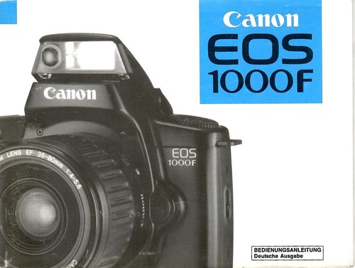 Canon eos 1000 manuale - canon,