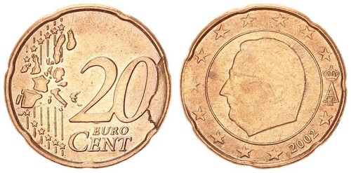 Belgio centesimi 2002 - centesimi,