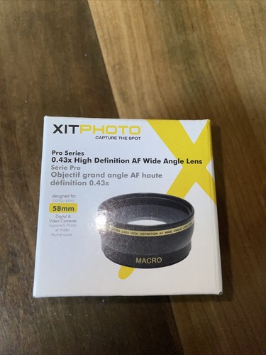Xit pro 43 - pro, obiettivo