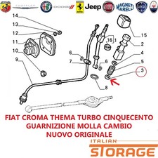 FIAT CROMA THEMA TURBO CINQUECENTO GUARNIZIONE MOLLA CAMBIO ORIGINALE 14453280