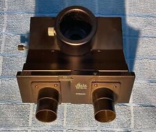 Testa Trinoculare Leitz Wetzlar (Leica) Made in Germany + Oculari Carl Zeiss