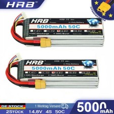 2 pezzi 14,8 V 5000 mAh 4S