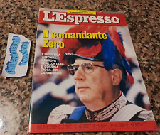 L'Espresso 50 1991-Francesco Cossiga-Kennedy-Prodi-Scalfari-Madonna-Peter Pan