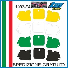 Tm 1993-94 CROSS adesivo portanumero in kristal